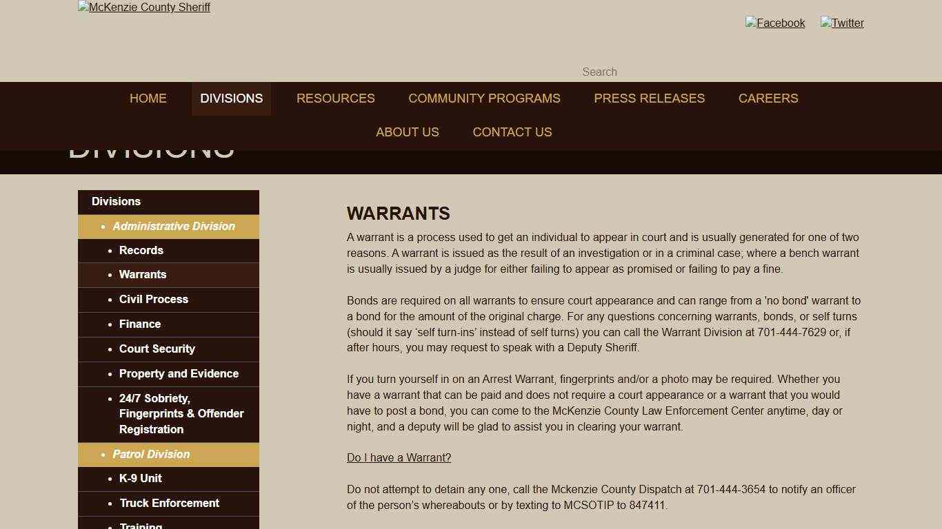Warrants